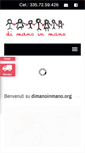 Mobile Screenshot of dimanoinmano.org
